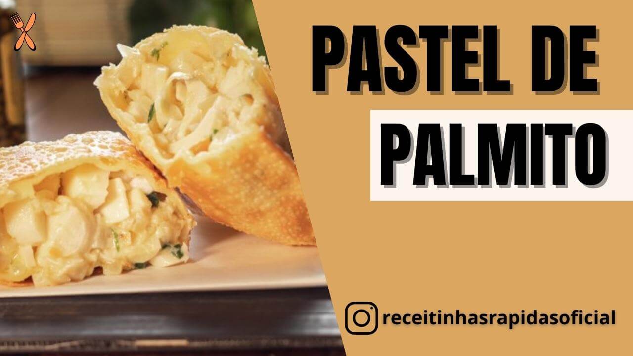 Pastel de palmito, vem aprender e faça hoje mesmo na sua casa