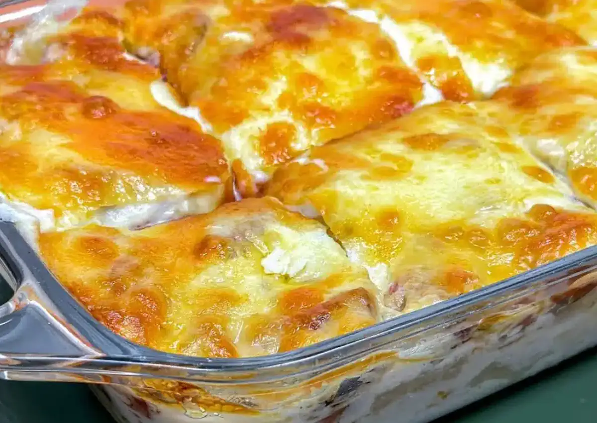 Mandioca Gratinada